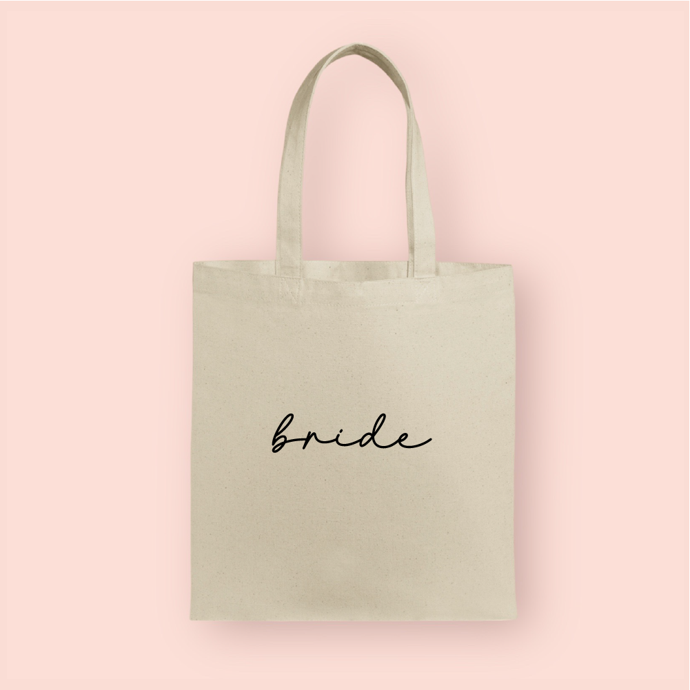Tote bag "bride"