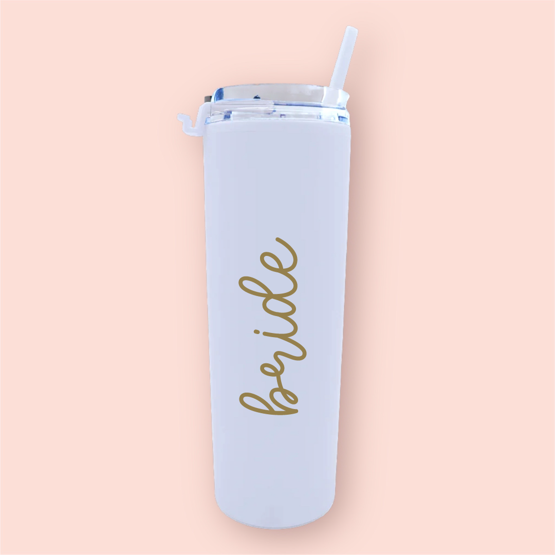 Termo skinny acrilico "Bride"