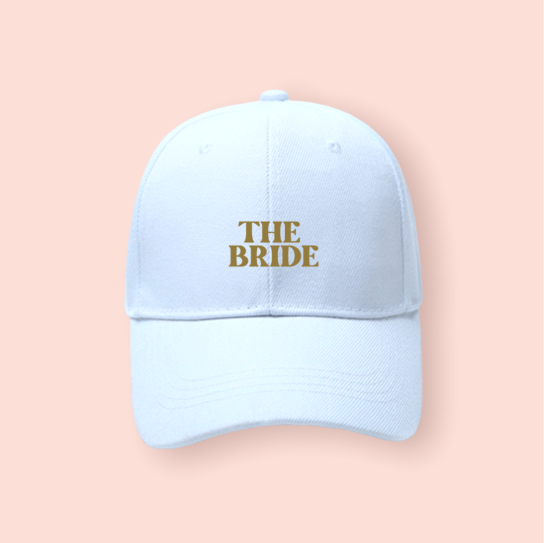 Gorra blanca "The Bride"