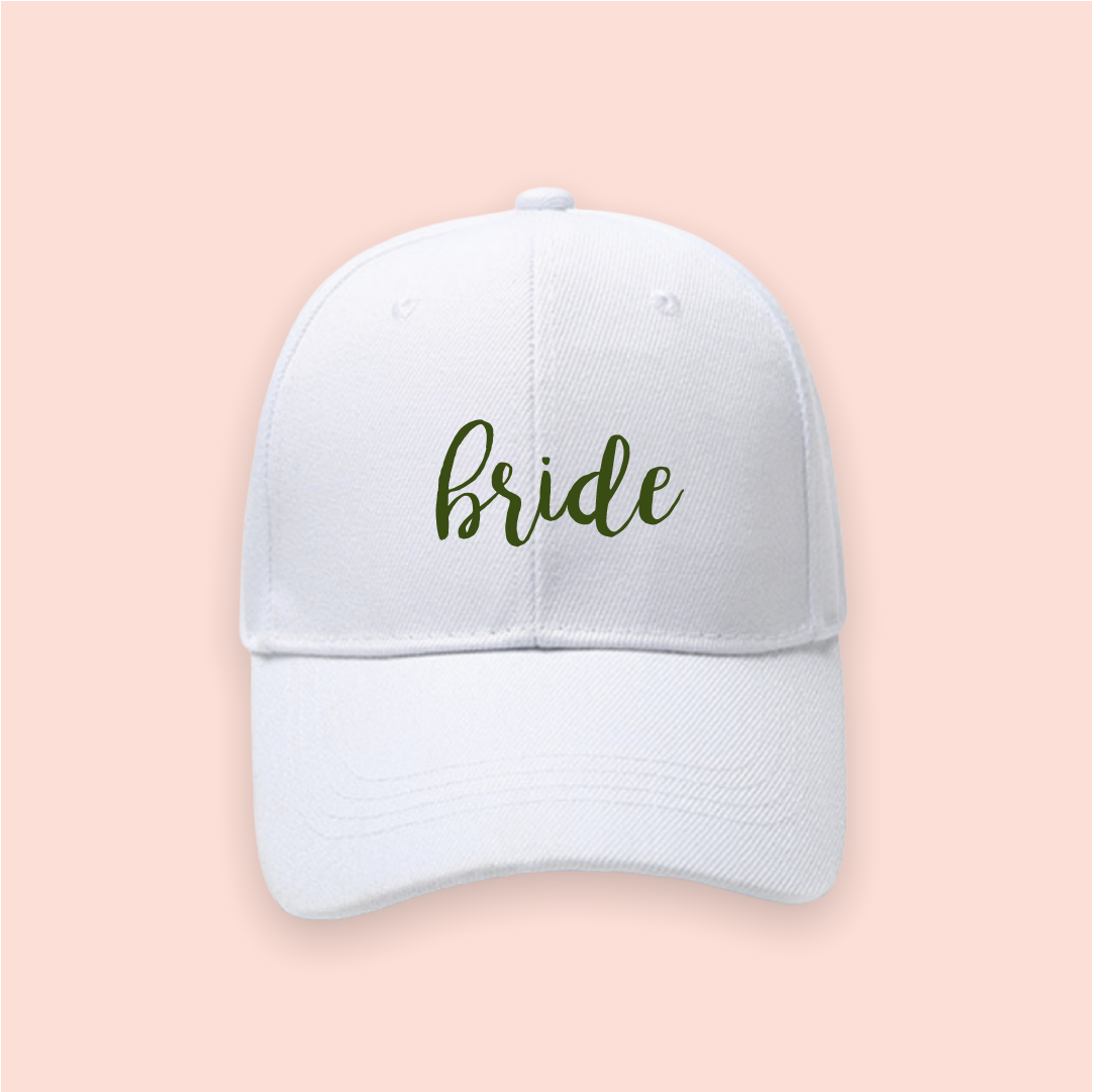 Gorra blanca "Bride"