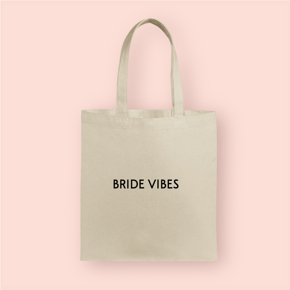Tote bag "Bride Vibes"