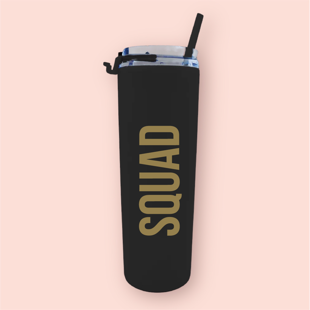 Termo skinny acrilico "Squad"
