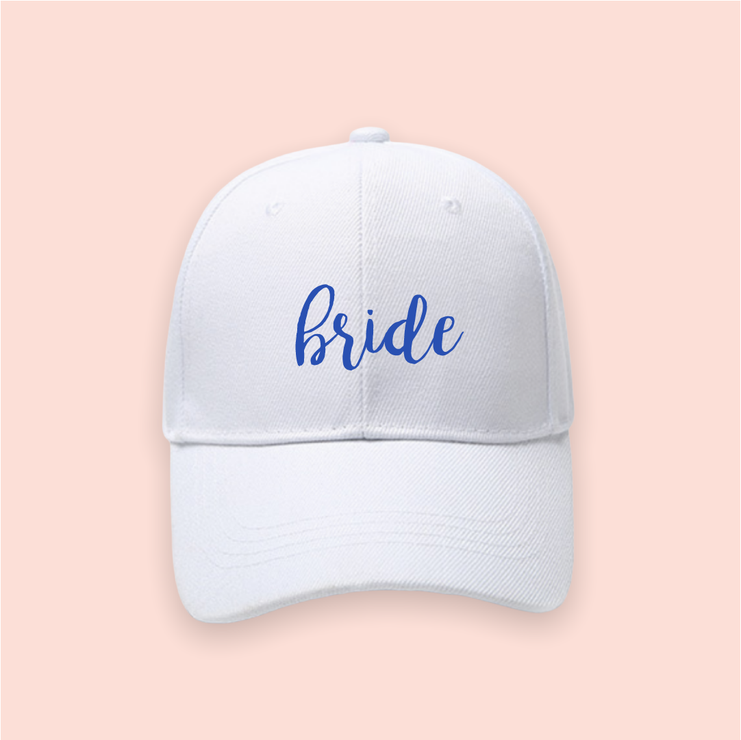 Gorra blanca "Bride"