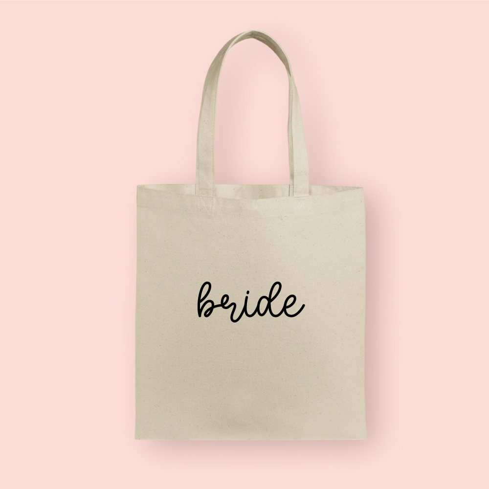 Tote bag "bride"