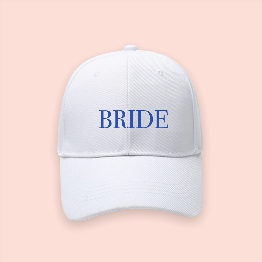 Gorra blanca "Bride"