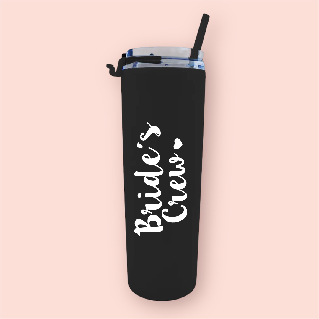 Termo skinny acrilico "Bride´s Crew"