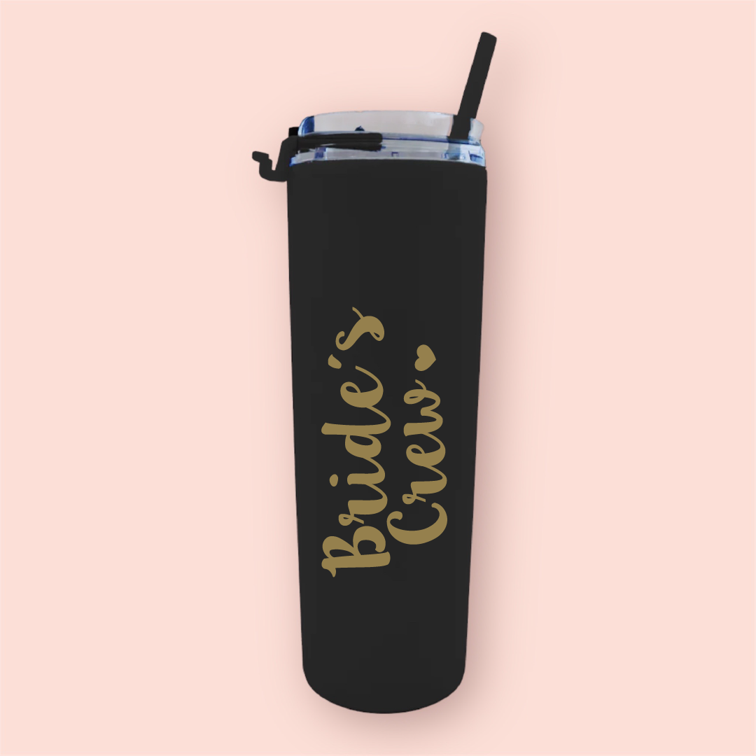 Termo skinny acrilico "Bride´s Crew"