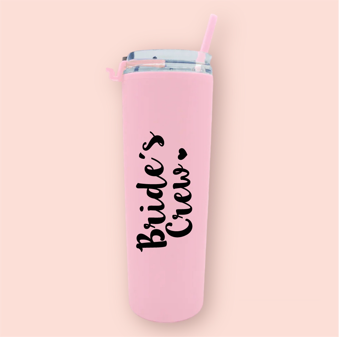 Termo skinny acrilico "Bride´s Crew"