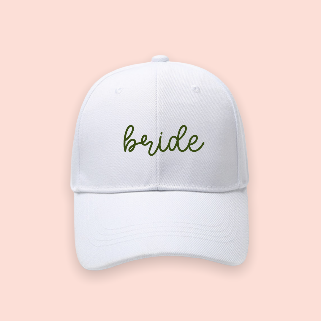 Gorra blanca "Bride"
