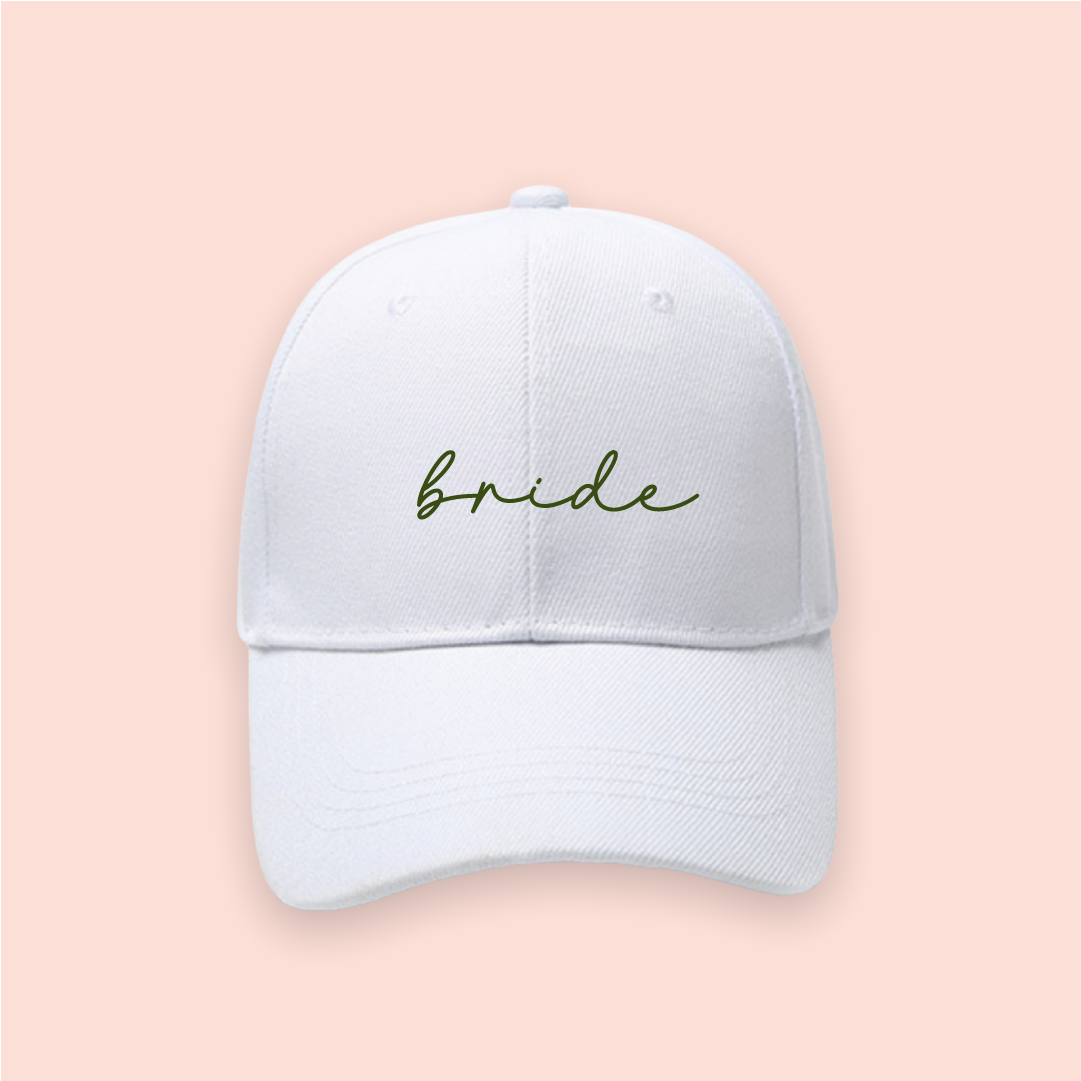 Gorra blanca "Bride"