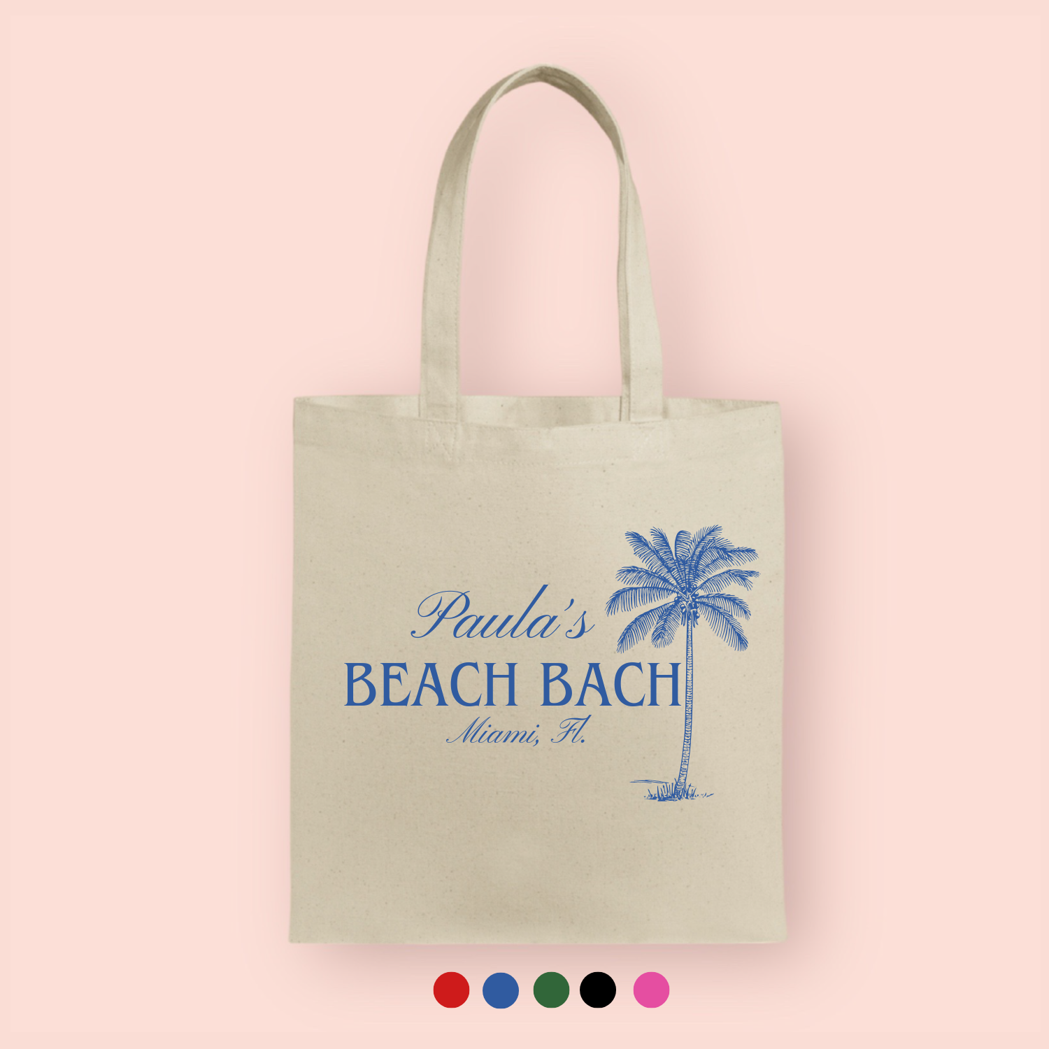 Tote bag "Beach Bach" personalizada