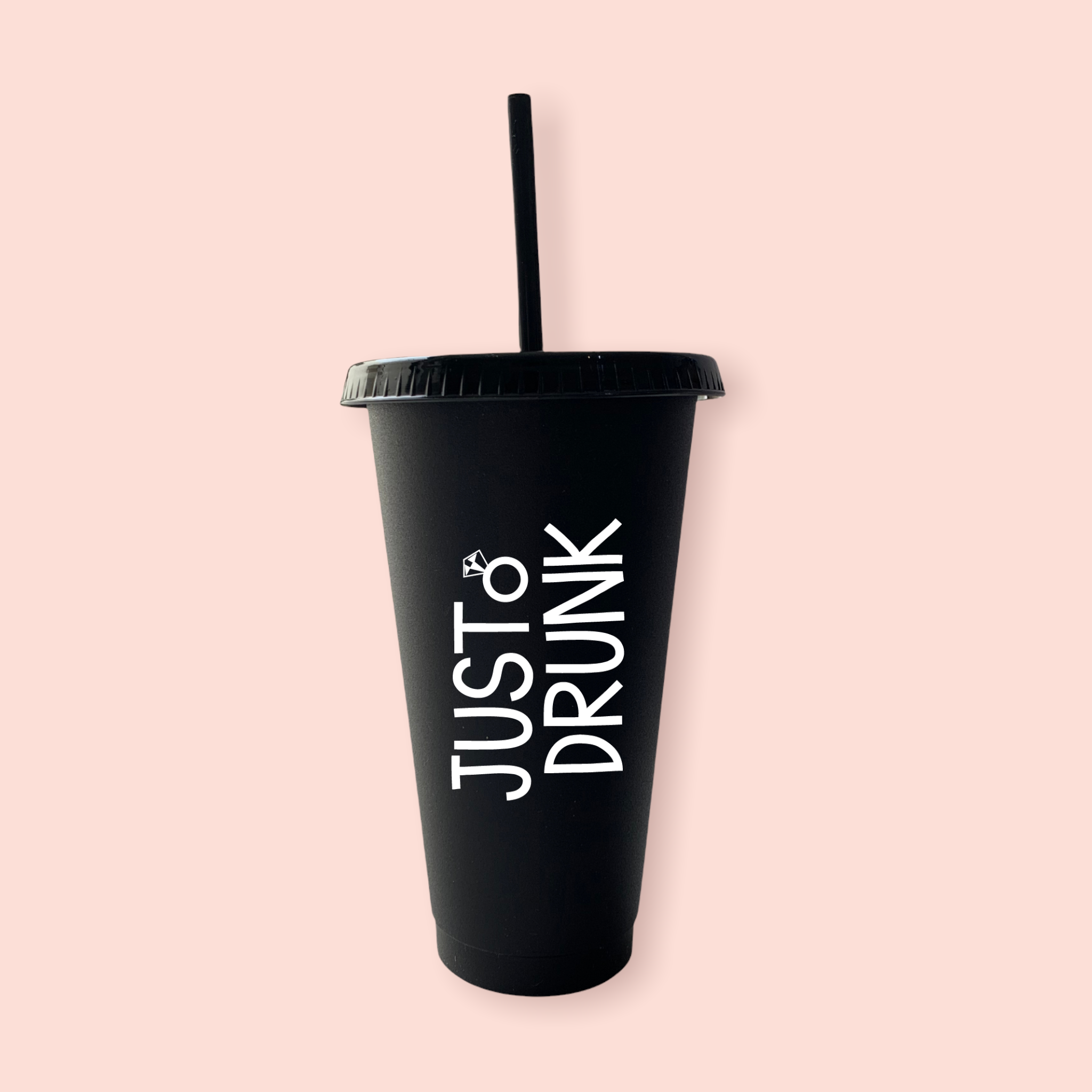 Vaso mediano "Just Drunk"