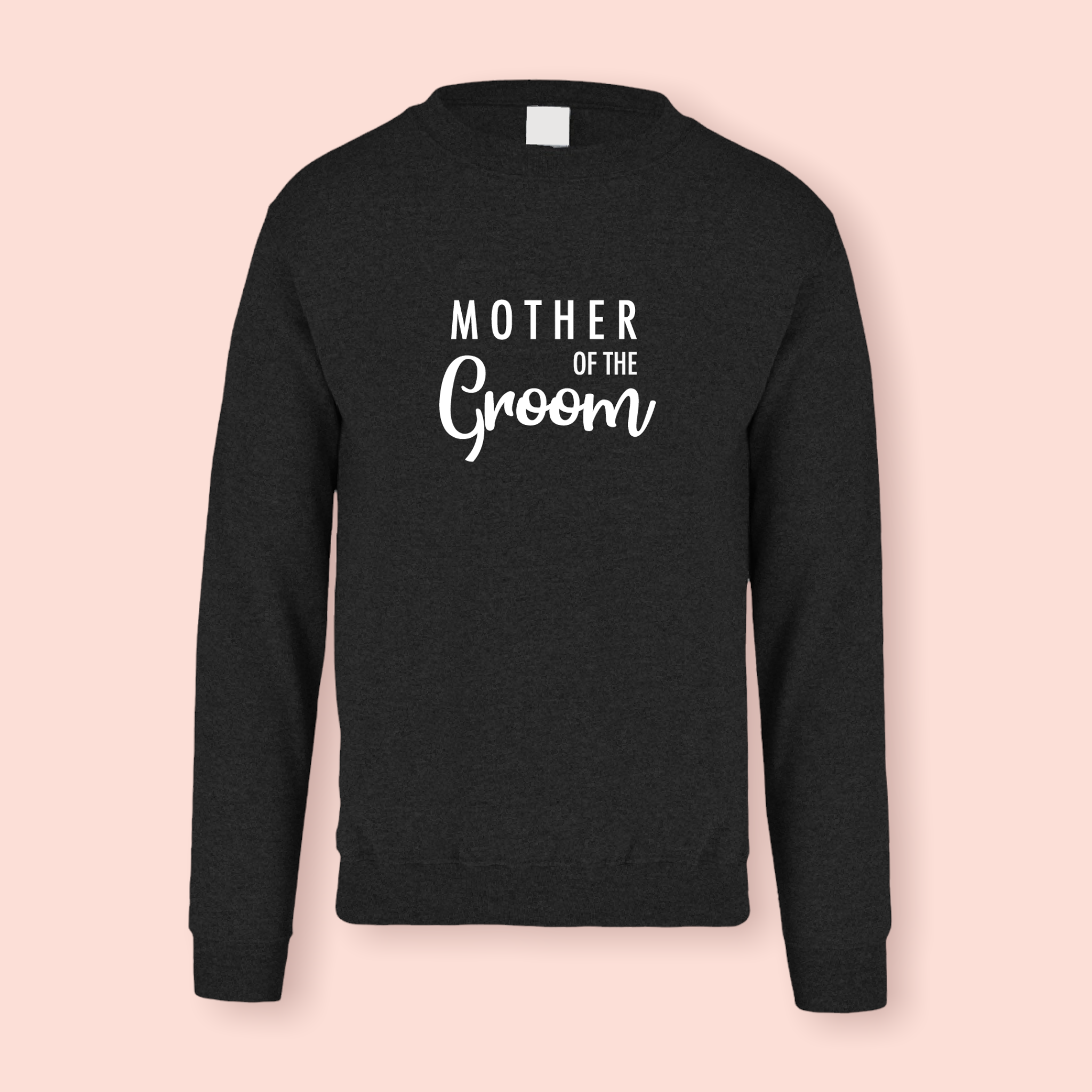 Sudadera negra "Mother of the Groom"