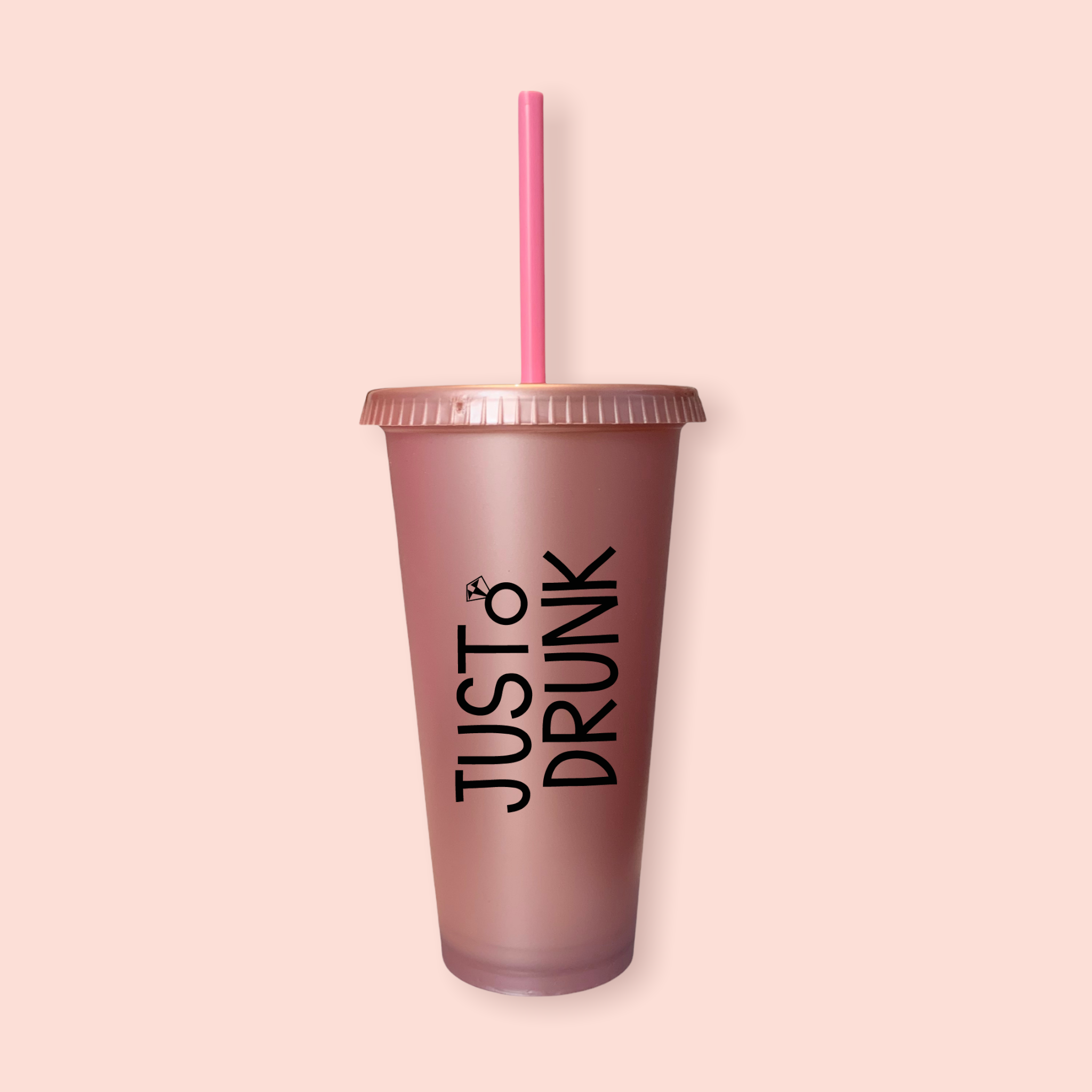 Vaso mediano "Just Drunk"