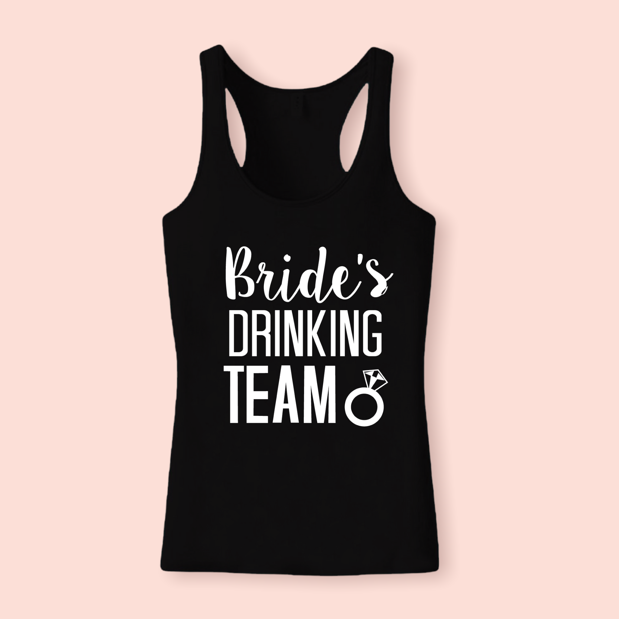 Bride´s drinking team