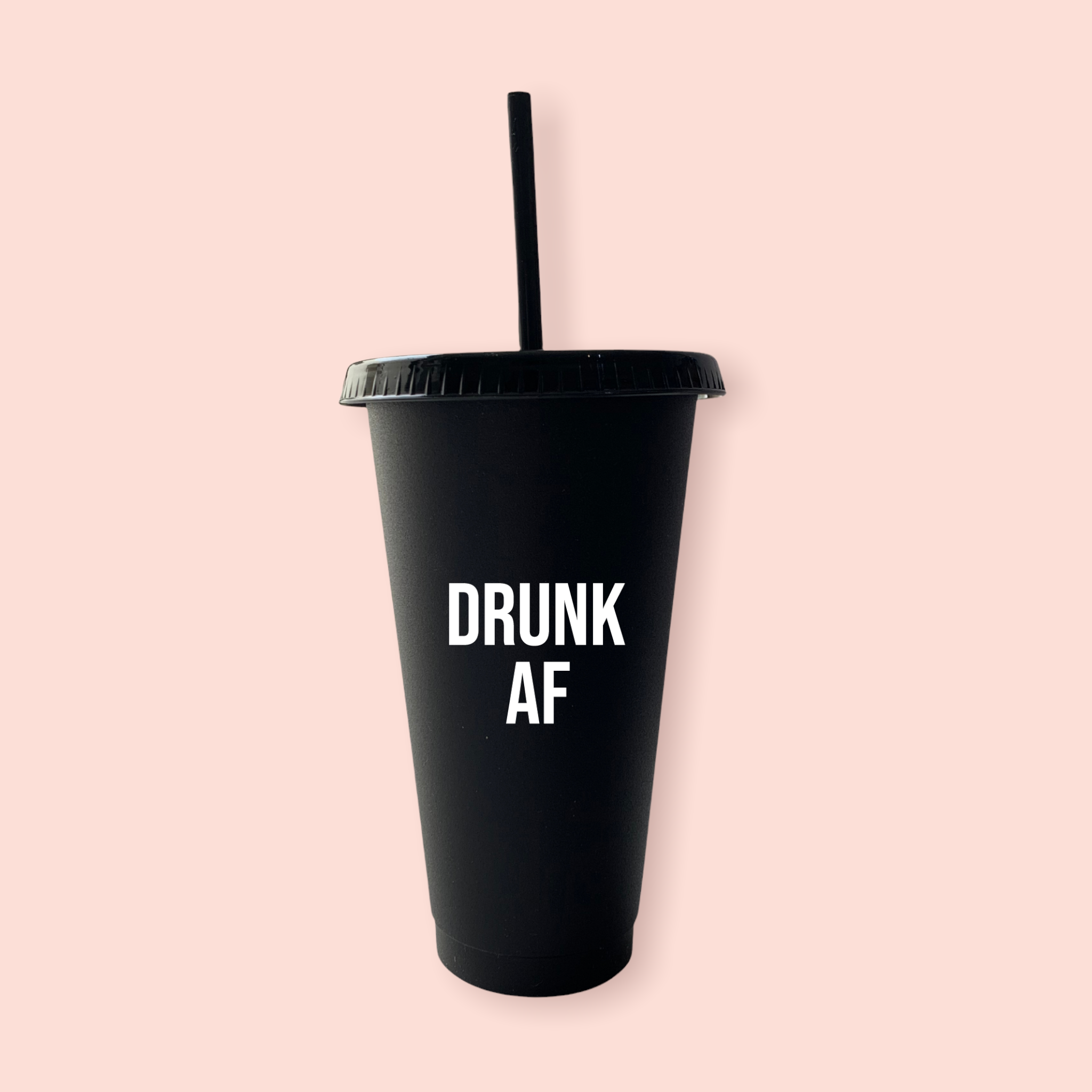Vaso mediano "Drunk AF"