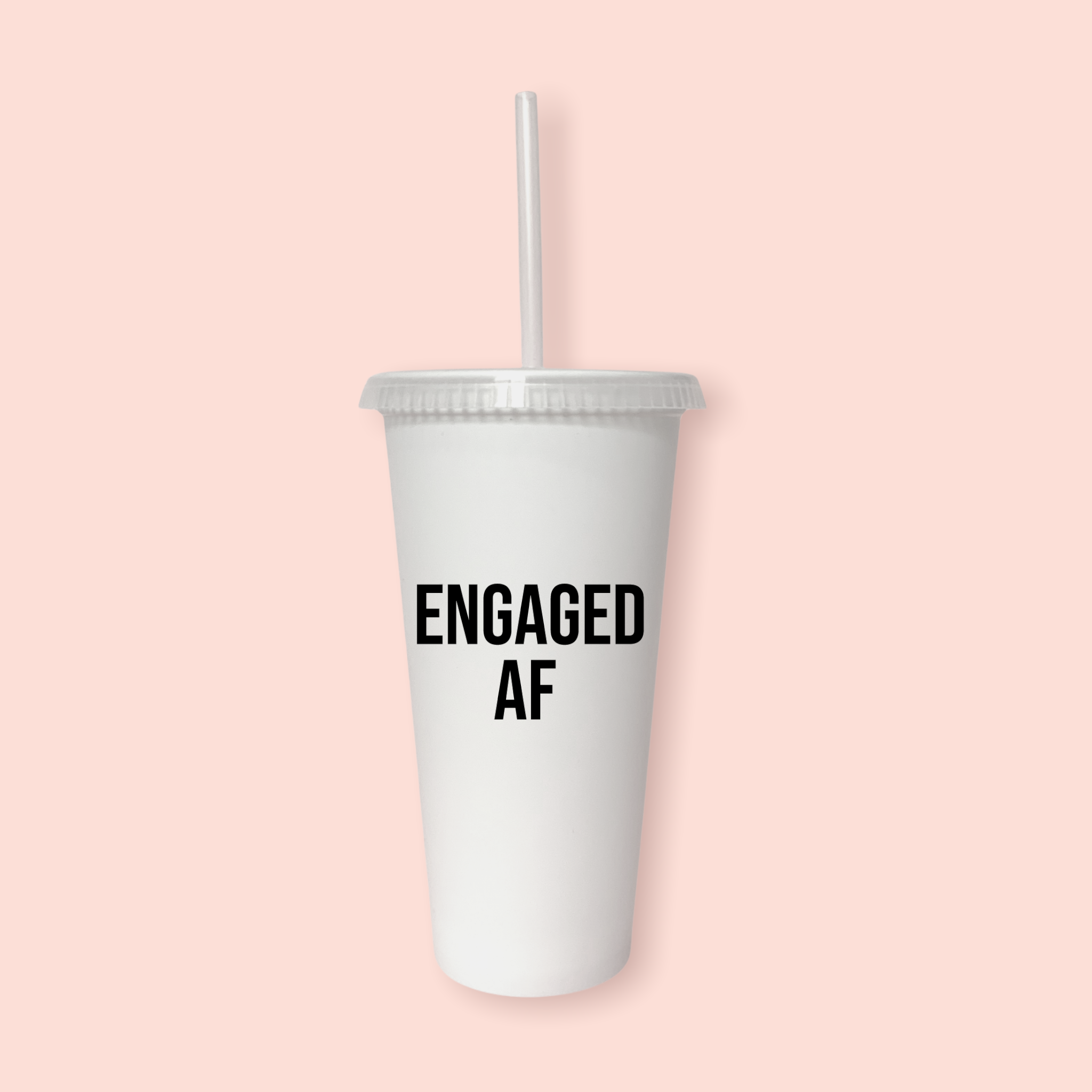 Vaso mediano "Engaged AF"