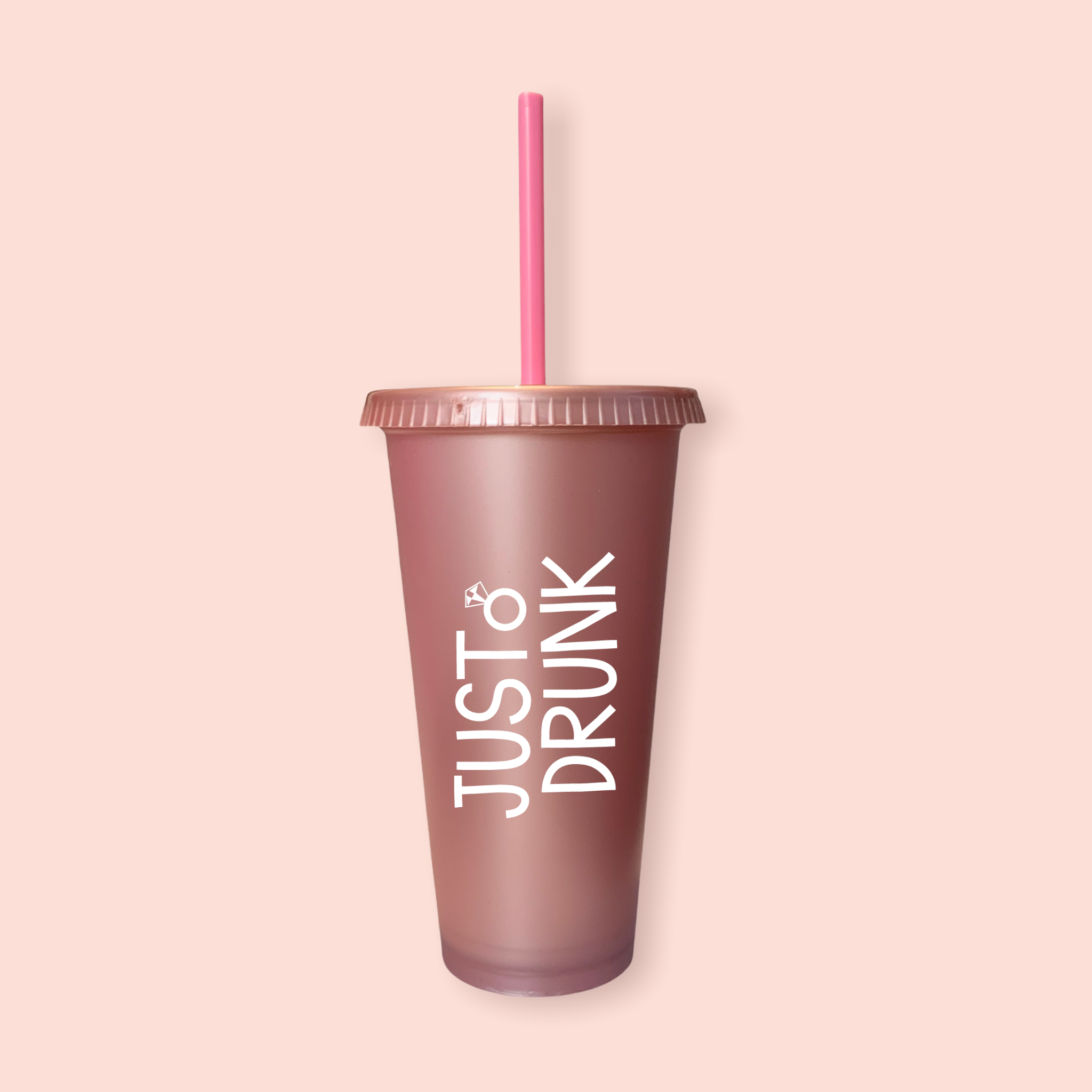 Vaso mediano "Just Drunk"