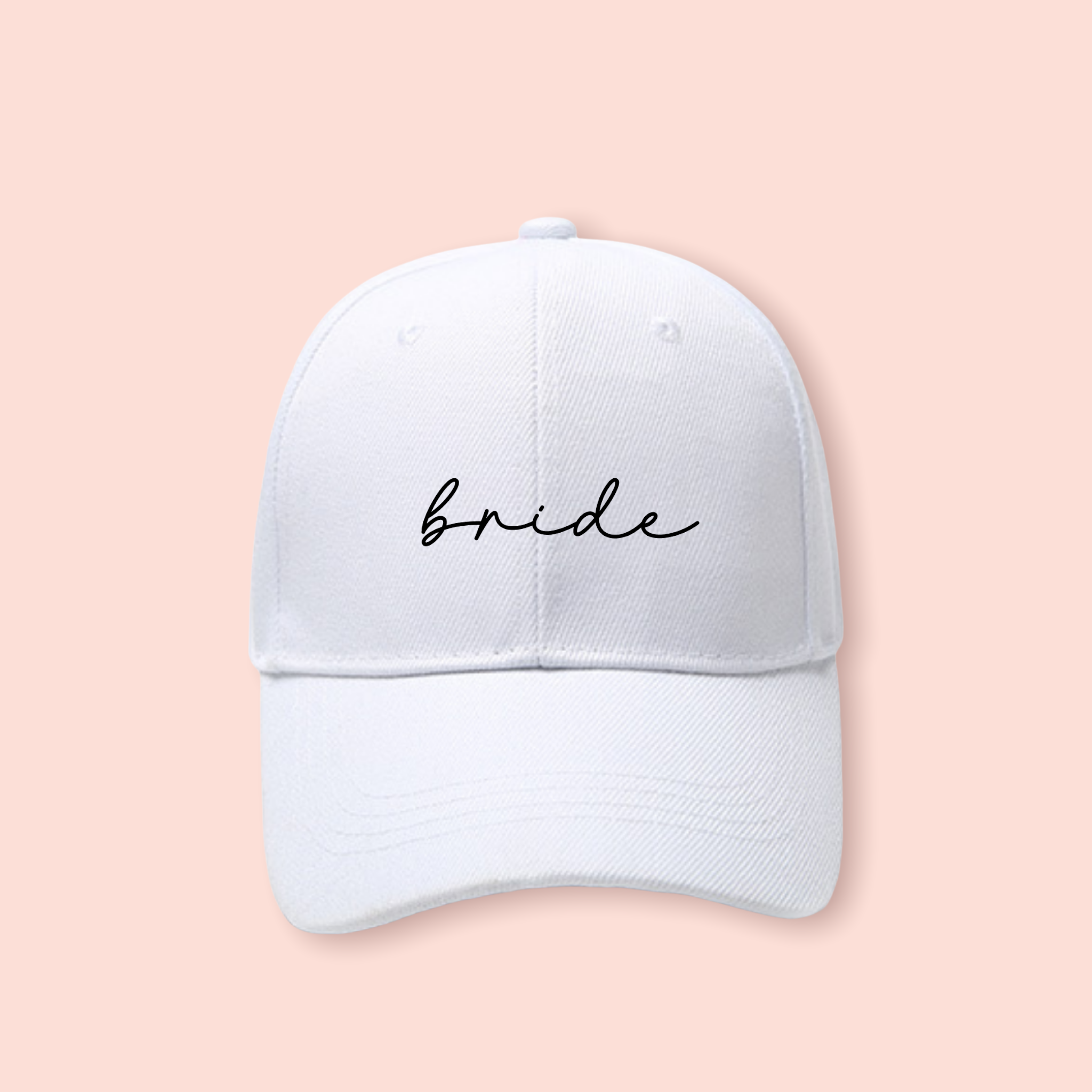 Gorra blanca "Bride"
