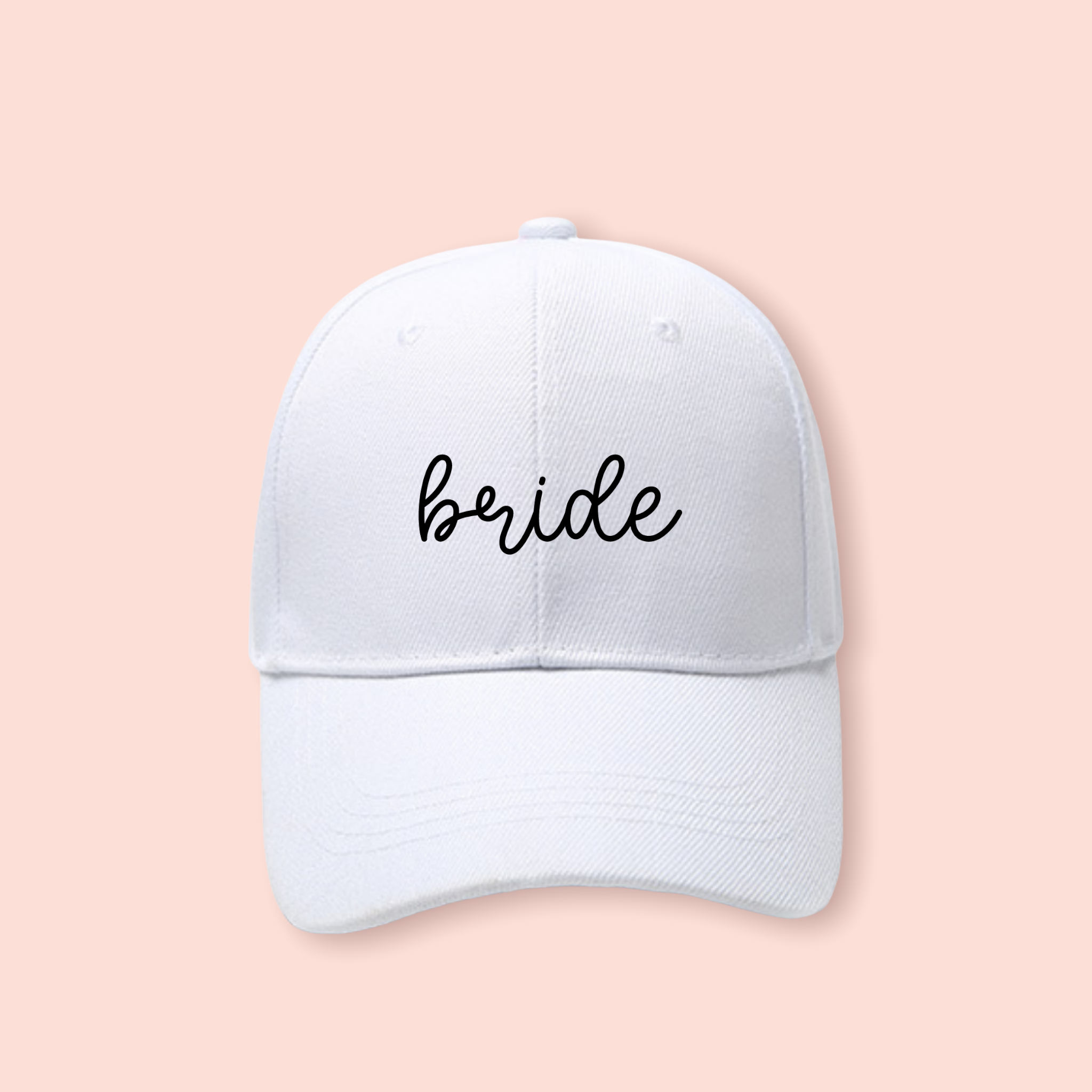 Gorra blanca "Bride"