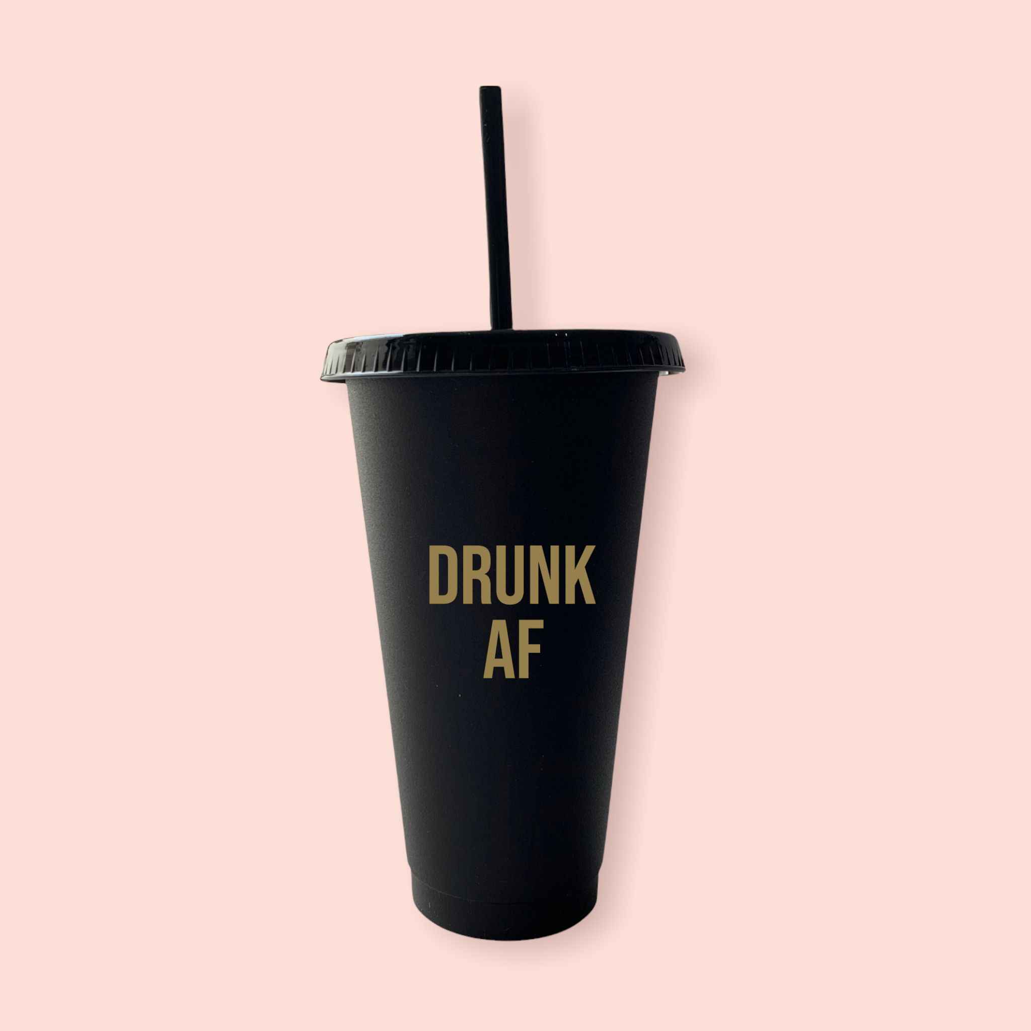 Vaso mediano "Drunk AF"