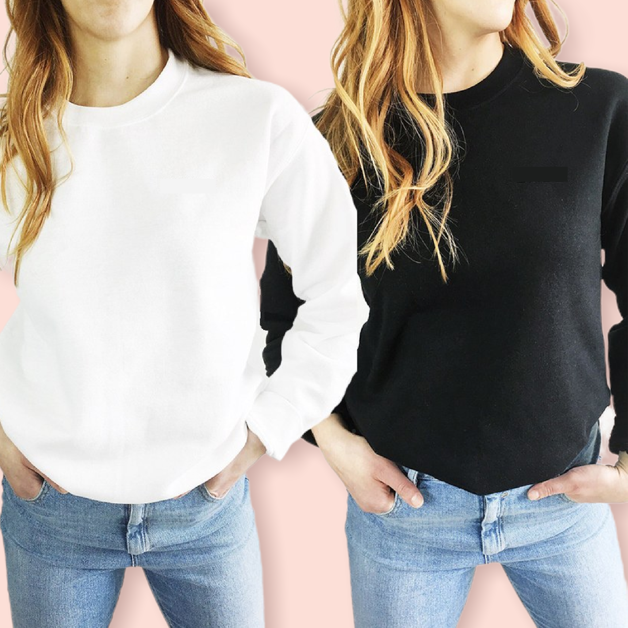 Sudadera blanca personalizada