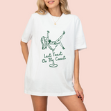 Playera oversize personalizada "last toast on the coast"