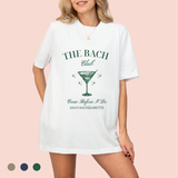 Playera oversize personalizada "the bach club"