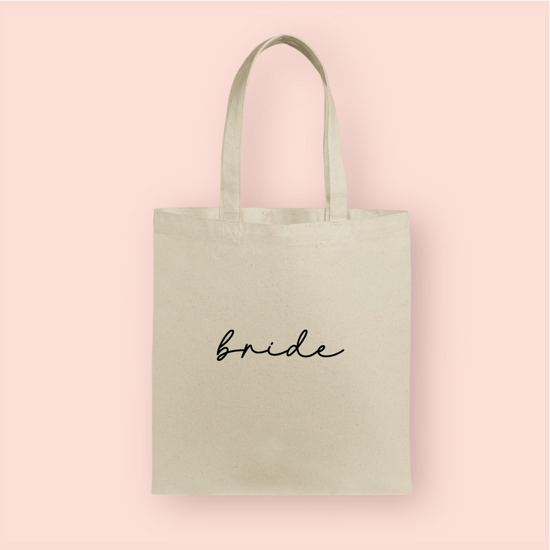 Tote bag "bride"