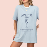 Playera oversize personalizada "Aperol Spritz"