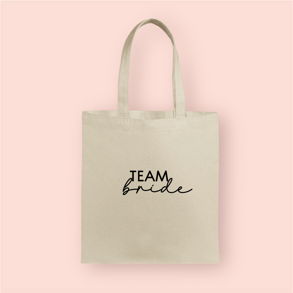 Tote bag "team bride"