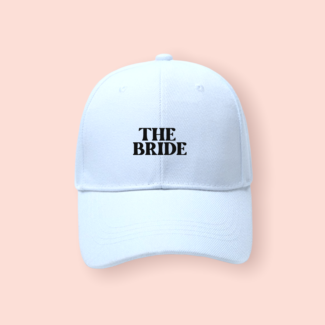 Gorra blanca "The Bride"