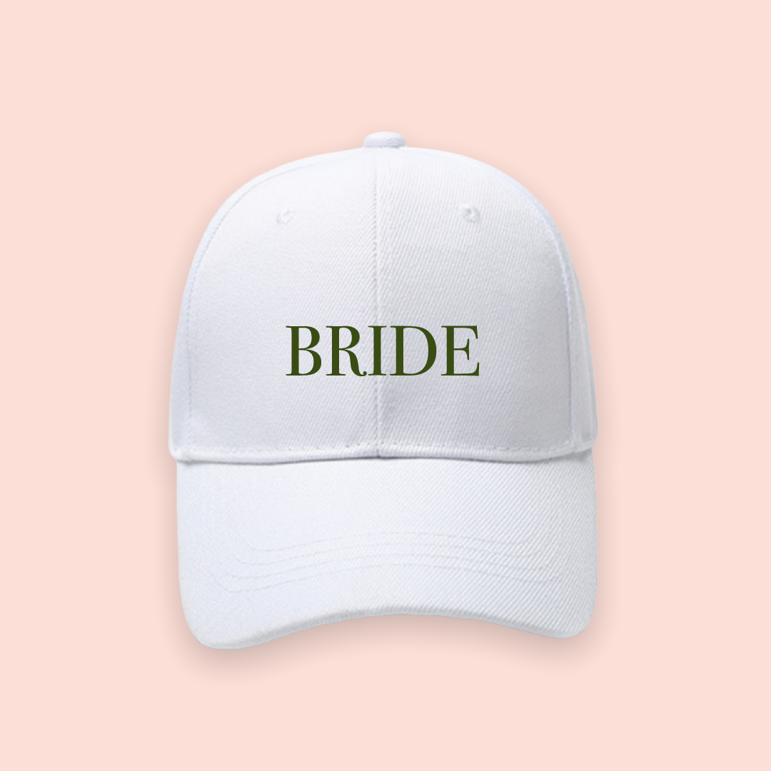 Gorra blanca "Bride"