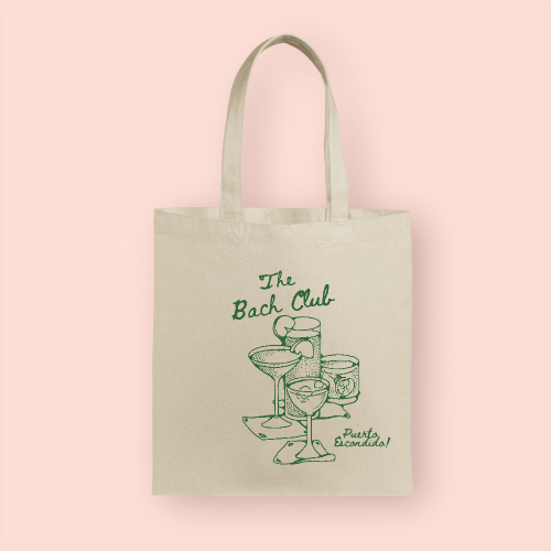 Tote bag "The Bach Club" personalizada