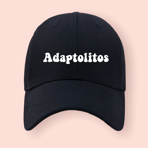 Gorra negra personalizada