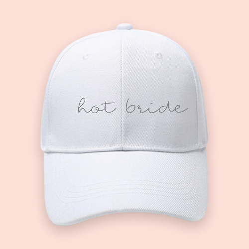 Gorra blanca personalizada