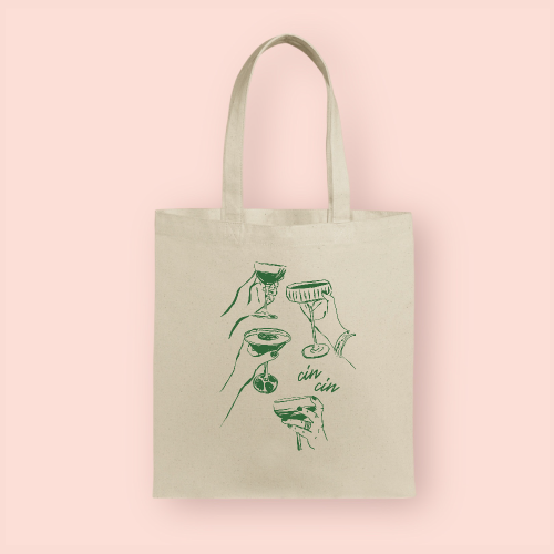 Tote bag "Cin Cin" personalizada