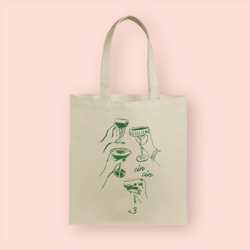 Tote bag "Cin Cin" personalizada