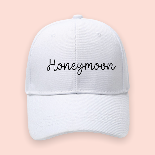 Gorra blanca personalizada