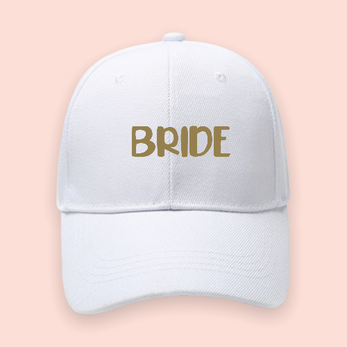 Gorra blanca personalizada