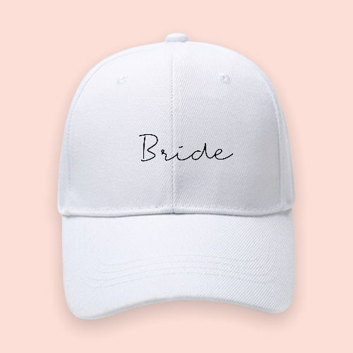 Gorra blanca personalizada