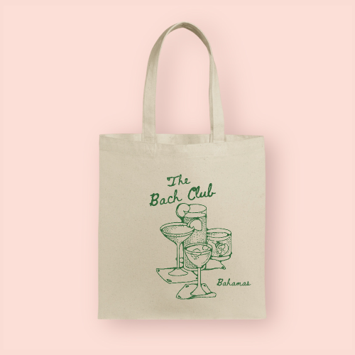 Tote bag "The Bach Club" personalizada