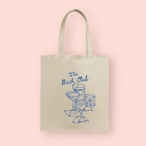 Tote bag "The Bach Club" personalizada