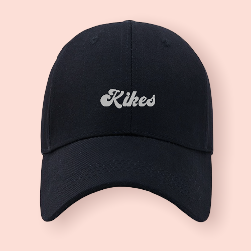 Gorra negra personalizada