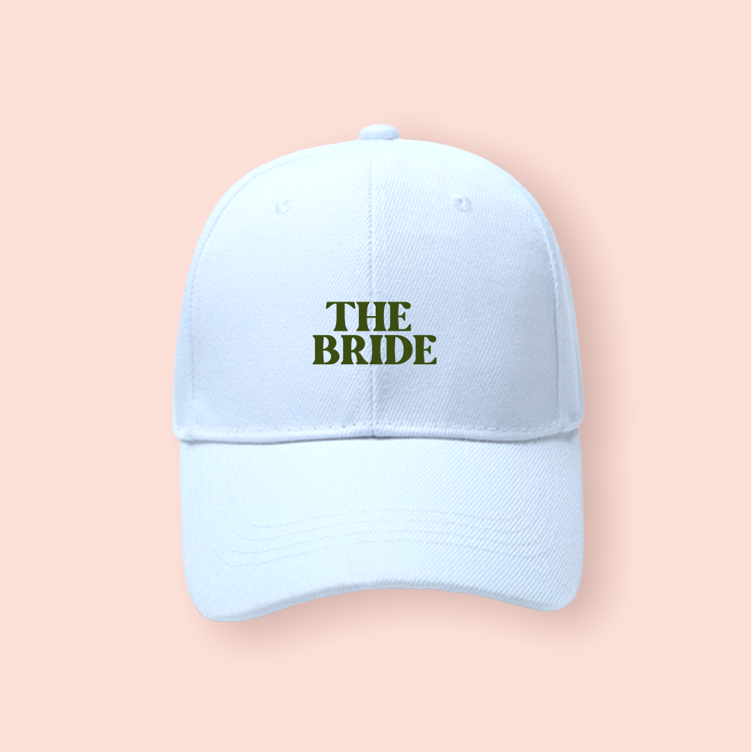 Gorra blanca "The Bride"