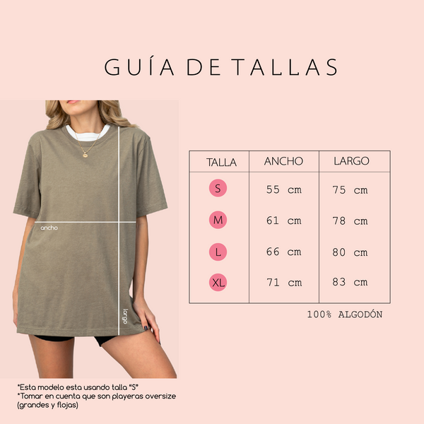 Playera oversize personalizada "coastal crew"