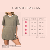 Playera oversize personalizada "cowgirls"