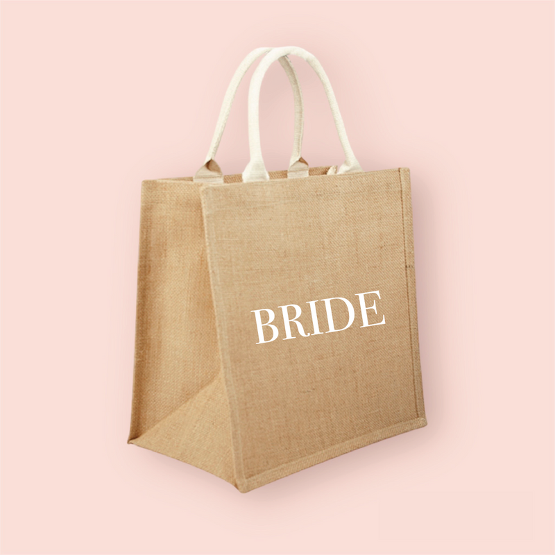 Bolsa yute "bride"