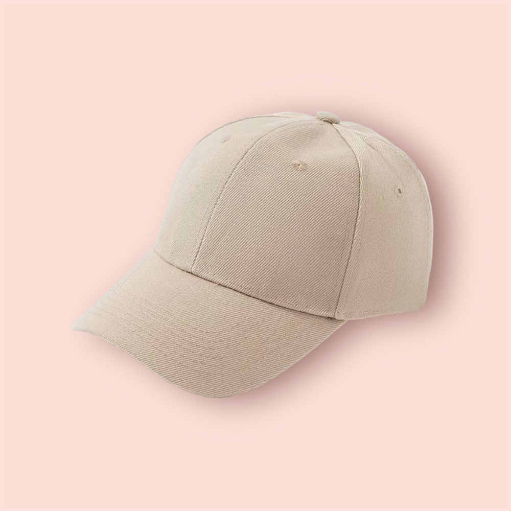 Gorra beige/nude "pez"