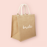 Bolsa yute "bride"